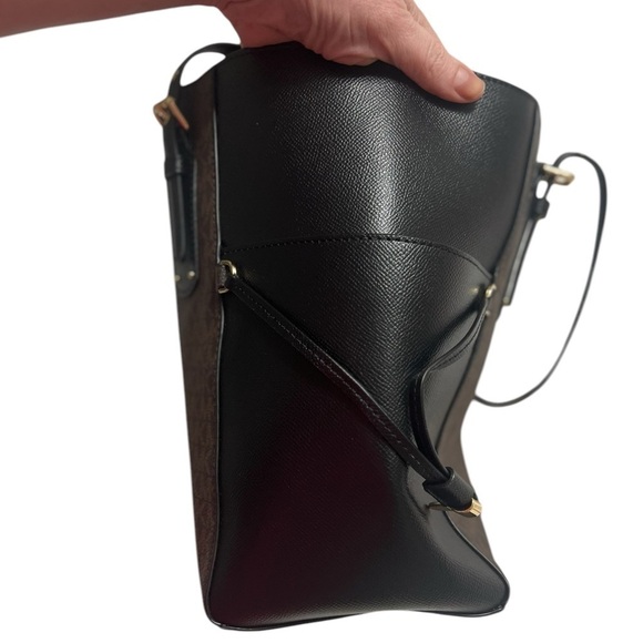 Michael Kors Voyager East West Large brown black Signature tote - Picture 6 of 14